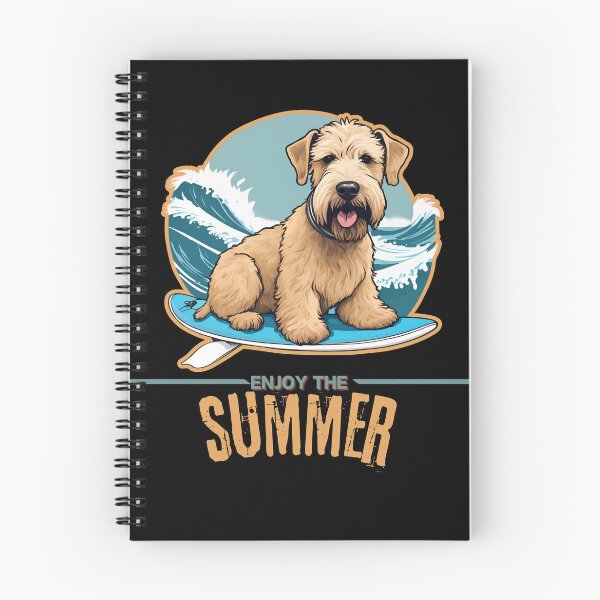 Item preview, Soft Coated Wheaten Terrier Dog summer Holidays dog Enjoy the Summer  designed and sold by GoodyPaws.