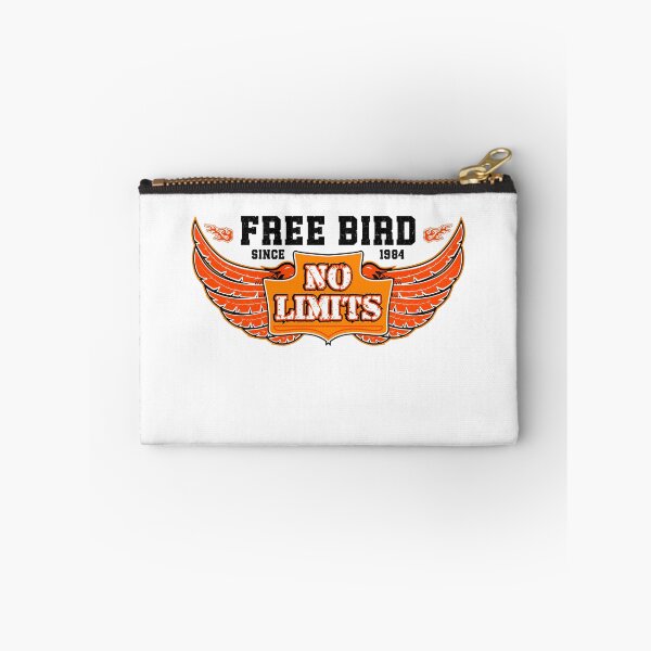 Item preview, Free bird since 1984, 40th birthday no limits ride free motivational bikers eagle  designed and sold by wildTrack---.