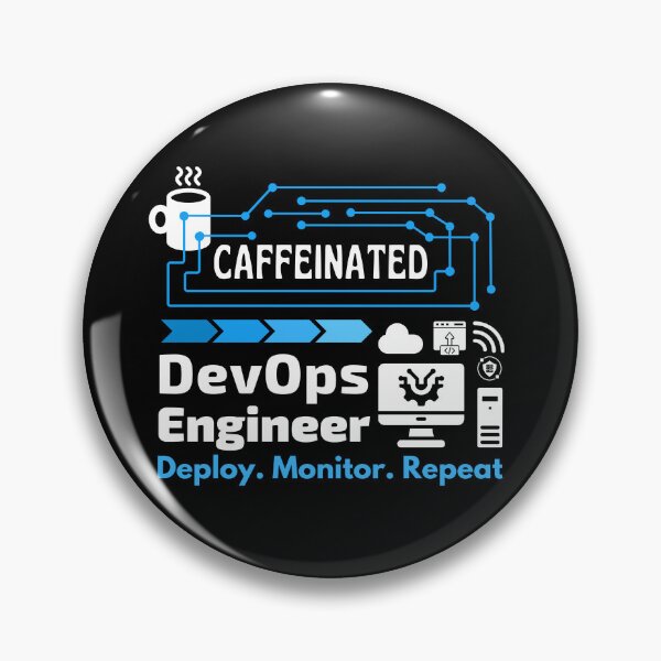 Item preview, DevOps Engineer. Deploy. Monitor. Repeat | White Font designed and sold by FocusChillax.