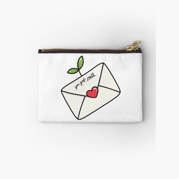 Item preview, You have mail! - Cute envelope with plant and heart designed and sold by GingerandMilk.