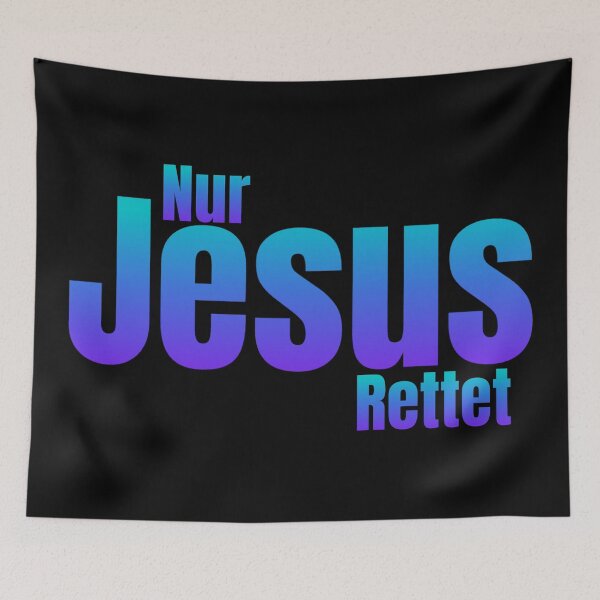 Item preview, Nur Jesus Rettet designed and sold by EternalRock.