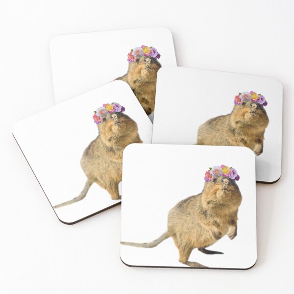 Item preview, Quokka floral designed and sold by SillyLittleSnek.