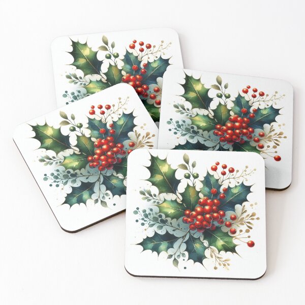 Item preview, Yuletide Holly designed and sold by ColourWonder.