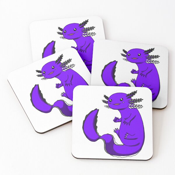 Item preview, Pride Axolotl: Acespec designed and sold by StaticKlingShop.