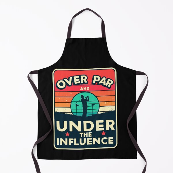Item preview, Over Par And Under The Influence Drinking Beer Funny Golfing designed and sold by Dressed For Duty.