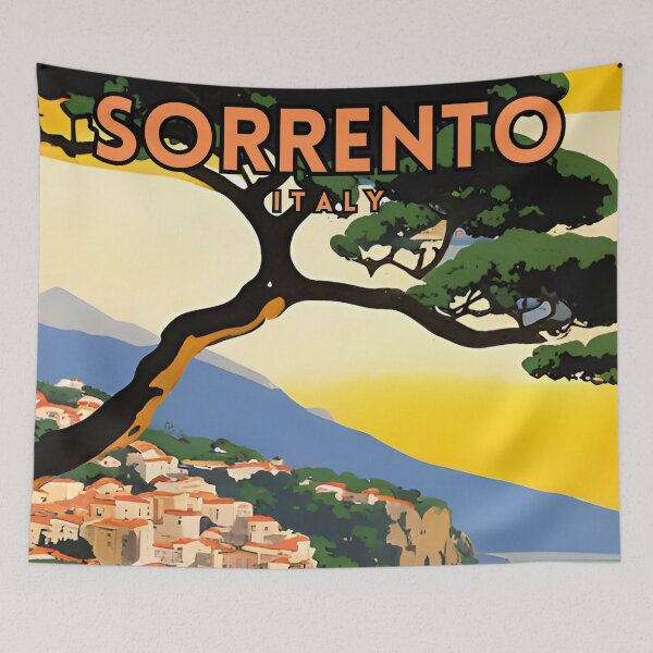 Item preview, Sorrento Italy Vintage designed and sold by ZionPosteria.