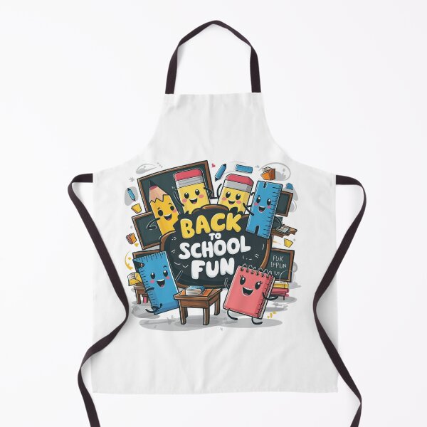 Item preview, Cute School Supplies Characters - Back to School Fun designed and sold by deluxedigital1.
