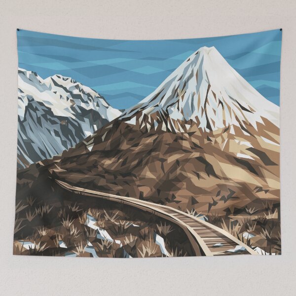 Item preview, Tongariro Winter Walk designed and sold by Ira Mitchell.