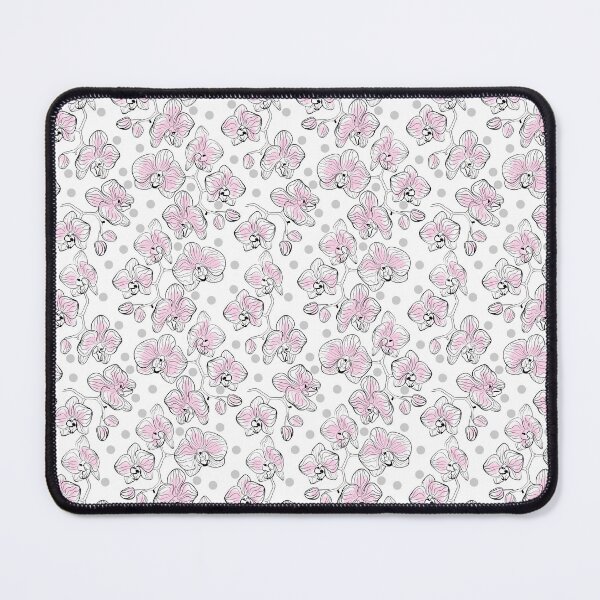 Item preview, Pattern with to many orchids in pastel colors designed and sold by fuzzyfox.