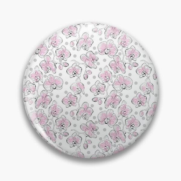 Item preview, Pattern with to many orchids in pastel colors designed and sold by fuzzyfox.