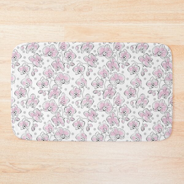 Item preview, Pattern with to many orchids in pastel colors designed and sold by fuzzyfox.