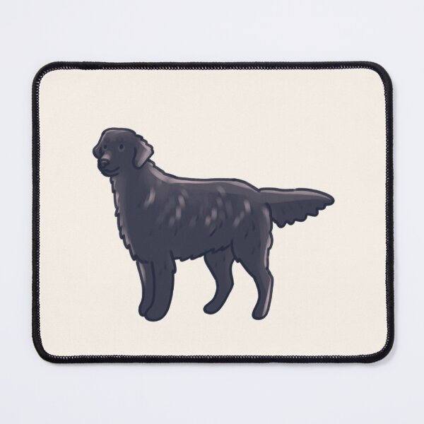 Item preview, Flat Coated Retriever dog art designed and sold by Artofmayara.