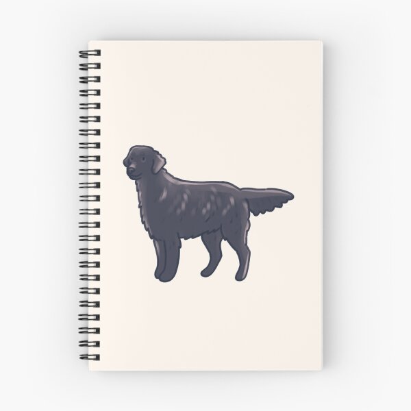 Item preview, Flat Coated Retriever dog art designed and sold by Artofmayara.