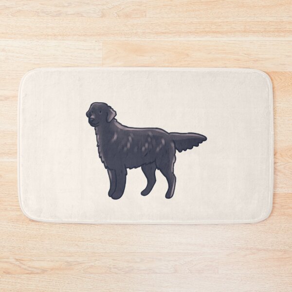 Item preview, Flat Coated Retriever dog art designed and sold by Artofmayara.