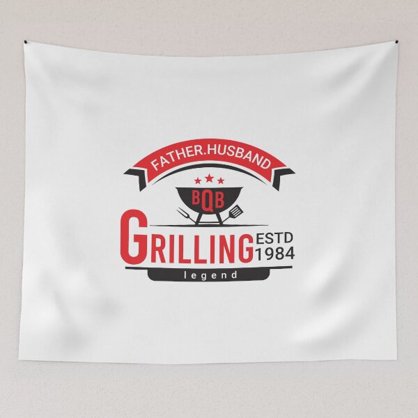 Item preview, Father Husband Bbq Grilling Legend designed and sold by ObjCrea123.
