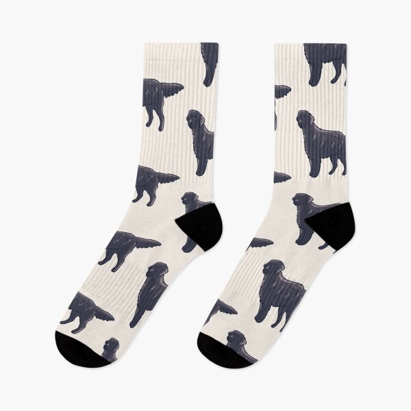 Item preview, Flat Coated Retriever dog art designed and sold by Artofmayara.