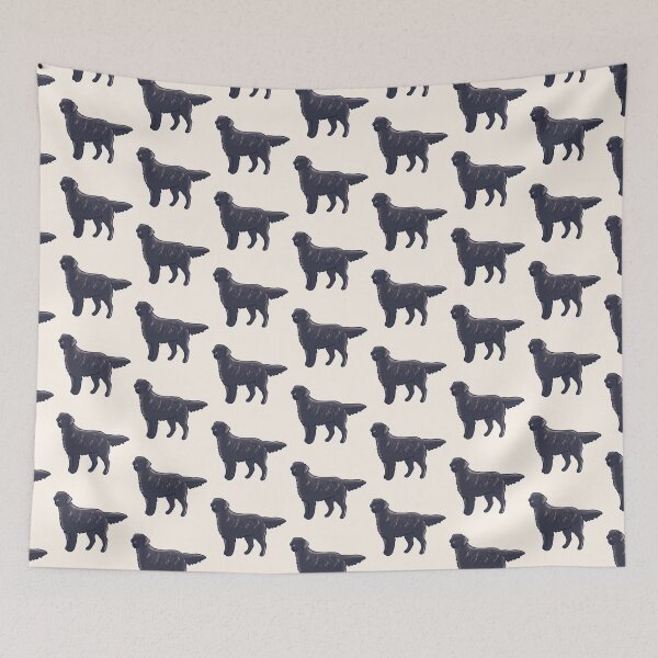 Item preview, Flat Coated Retriever dog art designed and sold by Artofmayara.