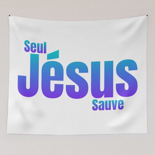 Item preview, Seul Jésus Sauve designed and sold by EternalRock.