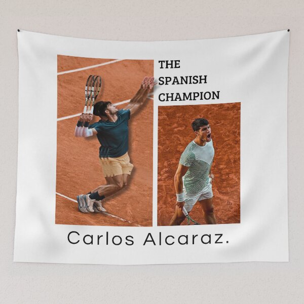 Item preview, The spanish champion,  Carlos alcaraz designed and sold by doorzz.