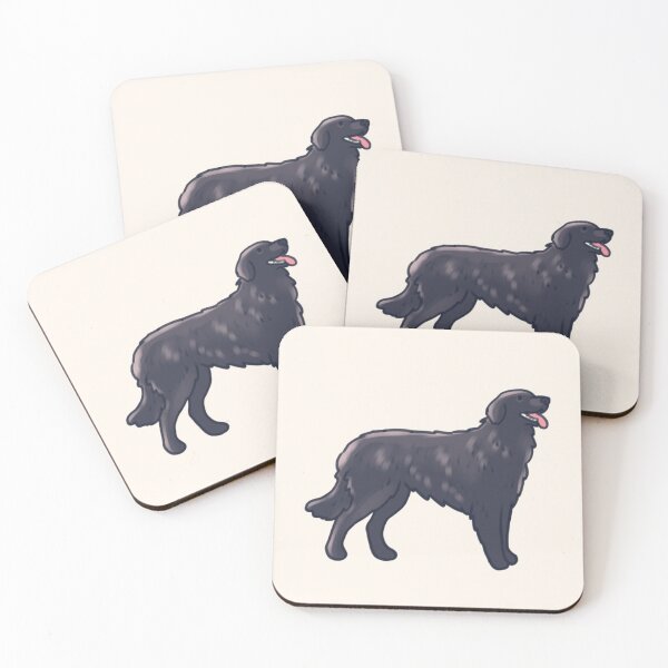 Item preview, Flat Coated Retriever dog  designed and sold by Artofmayara.