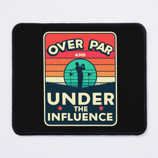 Item preview, Over Par And Under The Influence Drinking Beer Funny Golfing designed and sold by Dressed For  Duty.