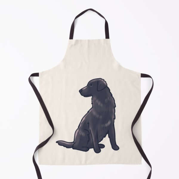 Item preview, Flat Coated Retriever dog illustration  designed and sold by Artofmayara.