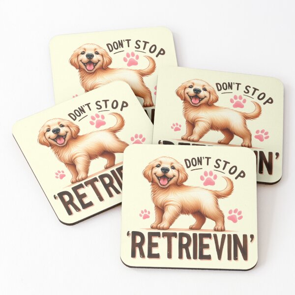 Item preview, Don't Stop Retrievin designed and sold by PawPrintStyles.