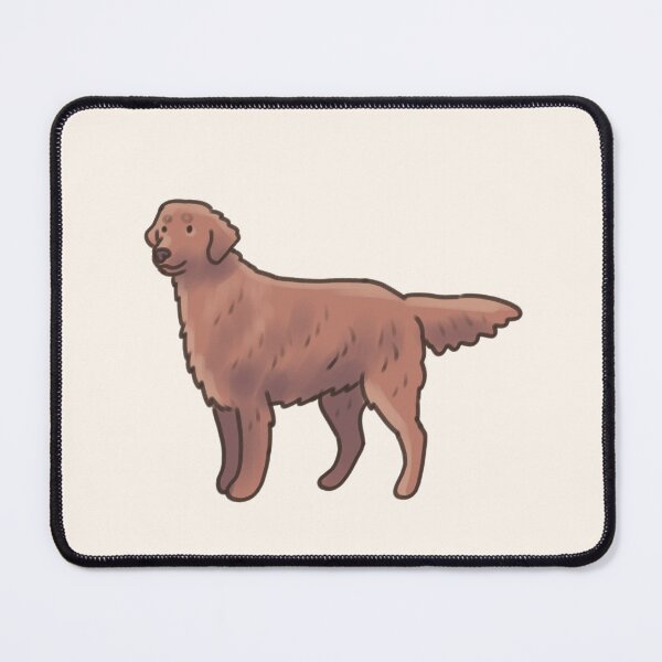 Item preview, Flat Coated Retriever dog illustration  designed and sold by Artofmayara.