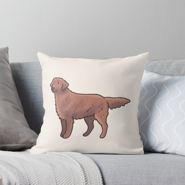 Item preview, Flat Coated Retriever dog illustration  designed and sold by Artofmayara.