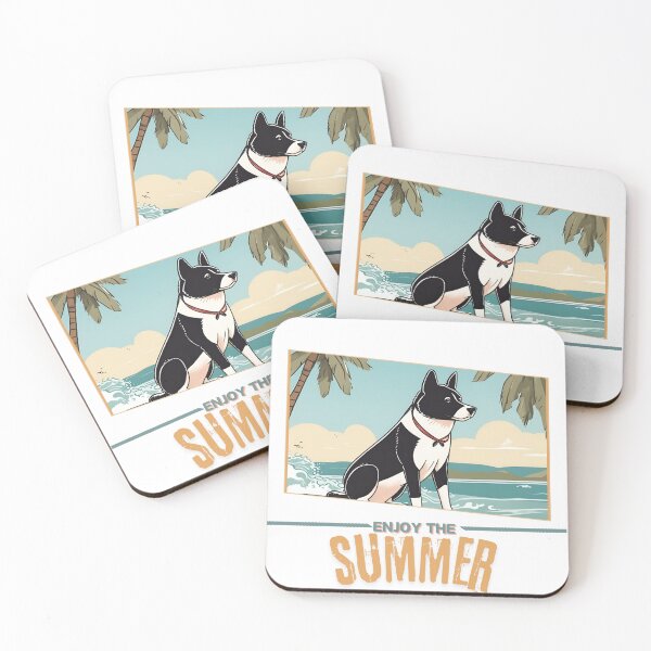 Item preview, Karelian Bear Dog summer Holidays dog Enjoy the Summer  designed and sold by GoodyPaws.