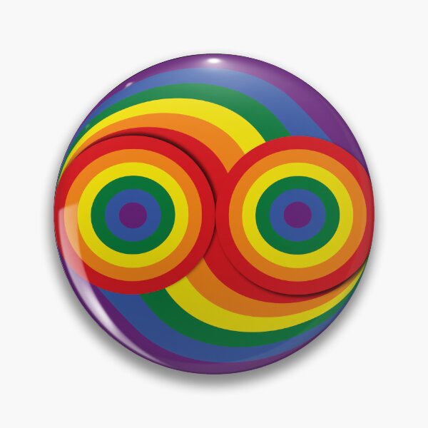 Item preview, Pride Yin and Yang - LGBTQIA+ designed and sold by SueKnox.