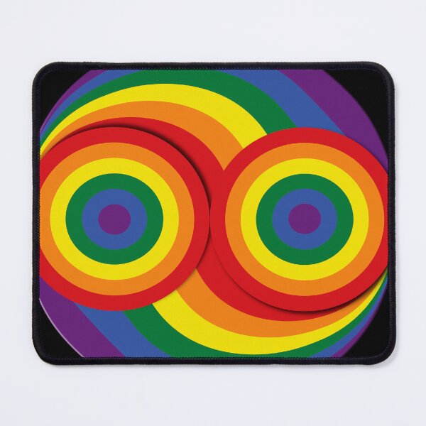 Item preview, Pride Yin and Yang - LGBTQIA+ designed and sold by SueKnox.