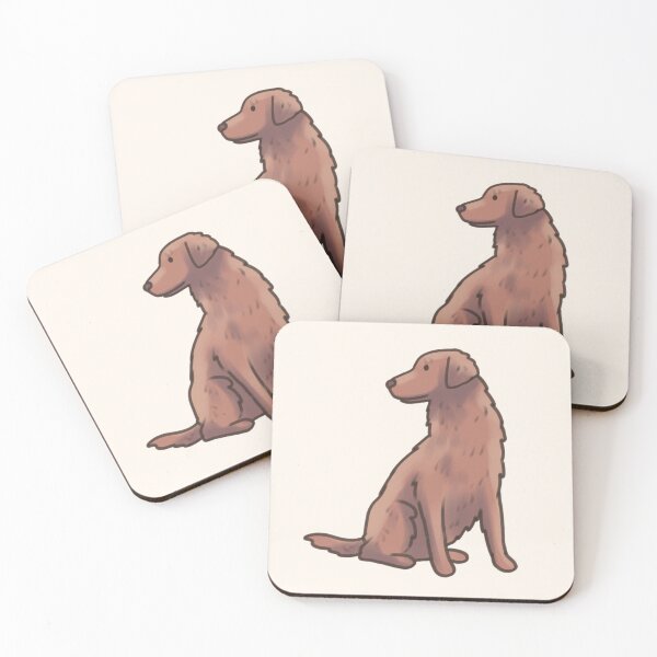 Item preview, Flat Coated Retriever dog art designed and sold by Artofmayara.