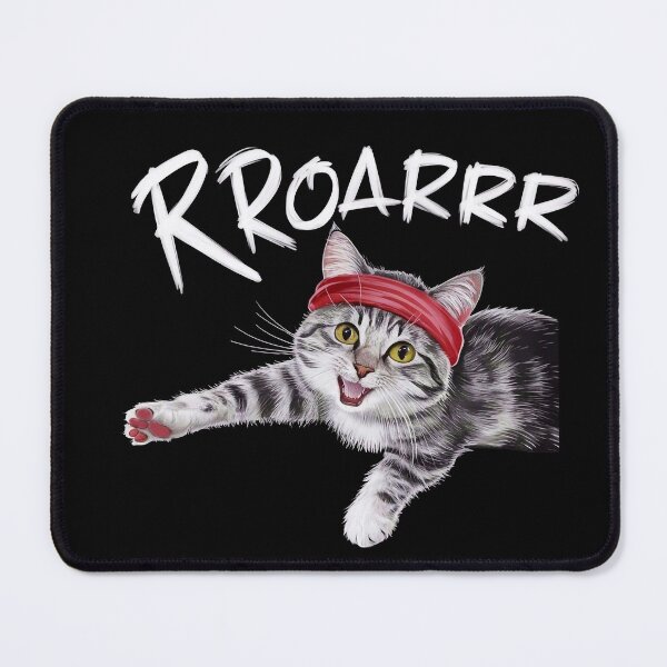 Item preview, Rroarrring kitty  designed and sold by FreshArtFusion.