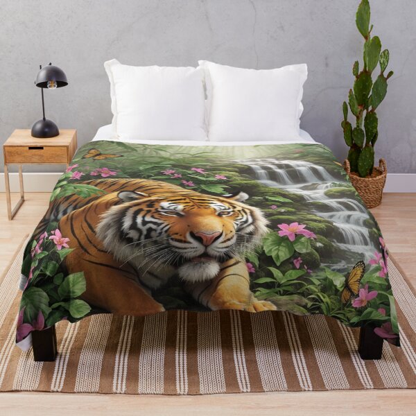 Item preview, Tiger's Realm: Jungle Paradise Oasis designed and sold by EnchantedVista.