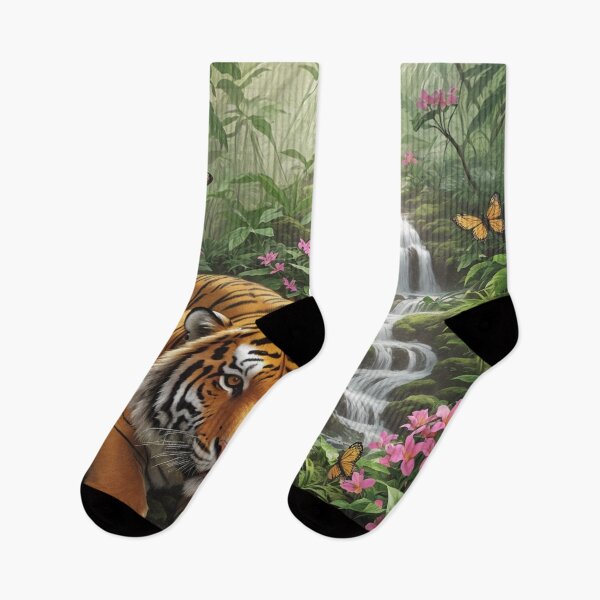 Item preview, Tiger's Realm: Jungle Paradise Oasis designed and sold by EnchantedVista.