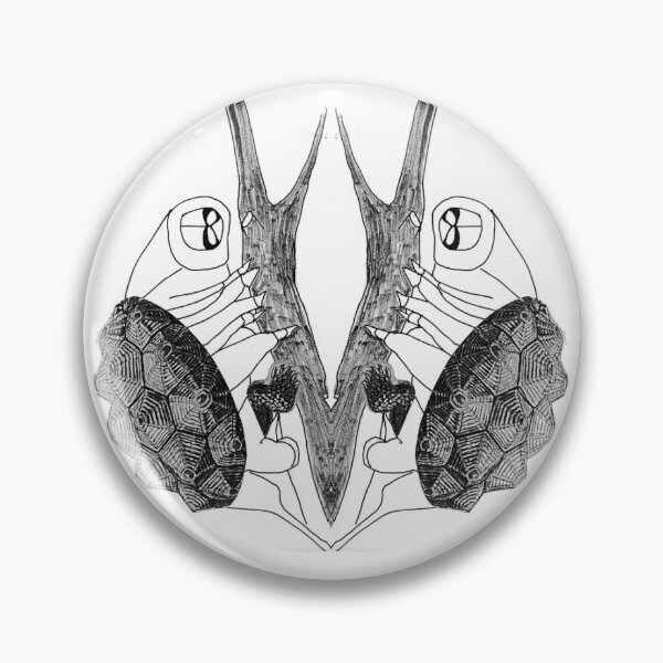 Item preview, Symmetrical photomontage drawing insects in black and white designed and sold by Carré Comme Orange.