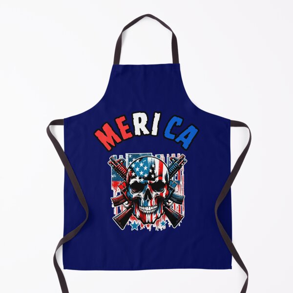 Item preview, Merica Skull designed and sold by WoodburyLake.