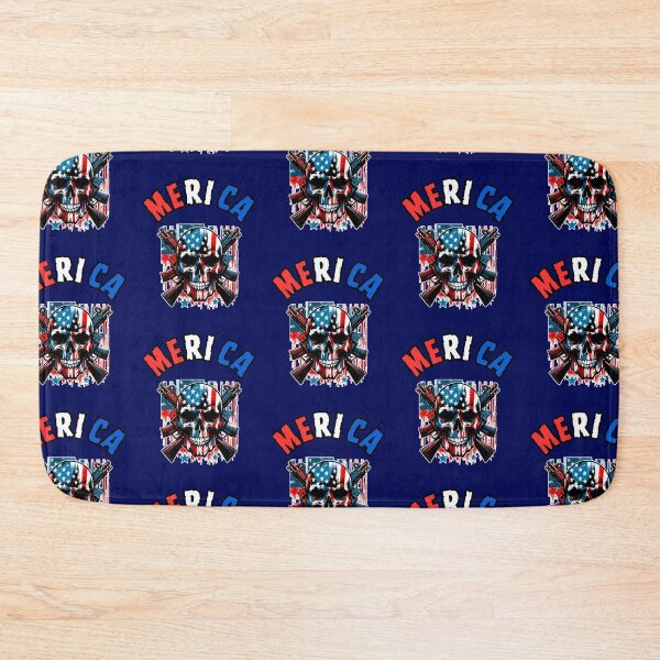 Item preview, Merica Skull  designed and sold by WoodburyLake.