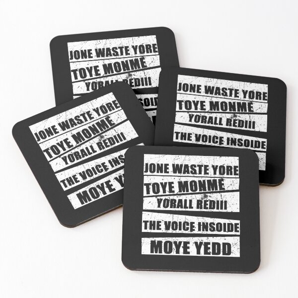 Item preview, Jone Waste Yore Toye Monme Yorall Rediii The Voice Insoide Moye Yedd designed and sold by TDesignFactory.