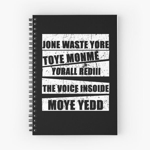Item preview, Jone Waste Yore Toye Monme Yorall Rediii The Voice Insoide Moye Yedd designed and sold by TDesignFactory.