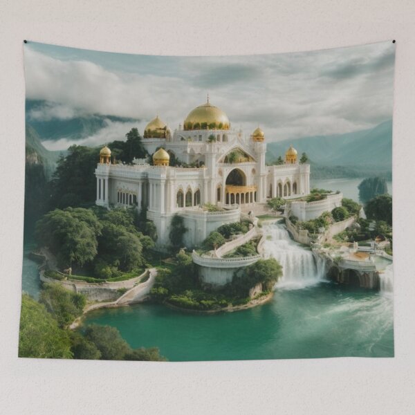 Item preview, A Fantasy Palace in a Mystical Land - 7 designed and sold by nyathiwa.