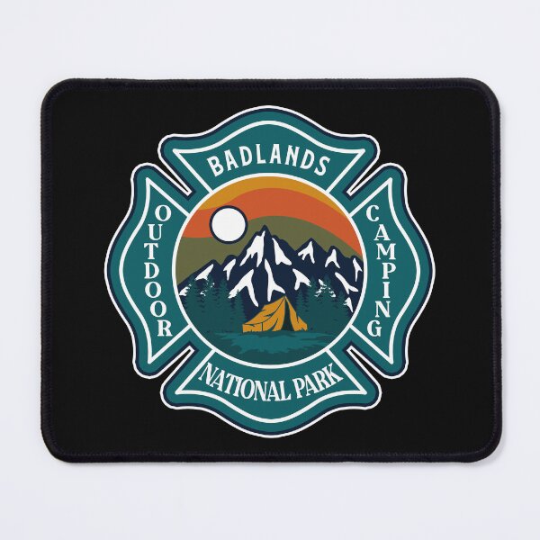 Item preview, Badlands National Park-Vintage designed and sold by graphic-map.