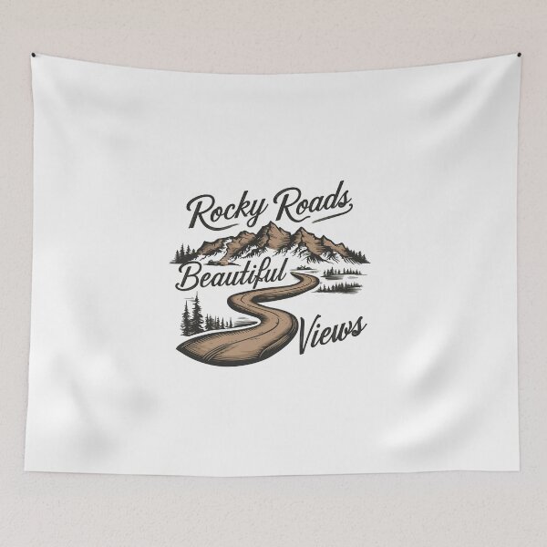 Item preview, Rocky road beautiful views designed and sold by Be-Adventurous.