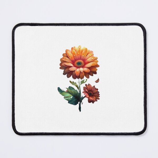 Item preview, Gerbera flower digital art designed and sold by ManguL.