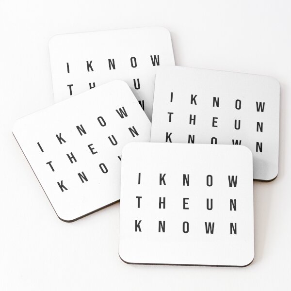 Item preview, Original quote - "I know the unknown" designed and sold by Morgenesh.