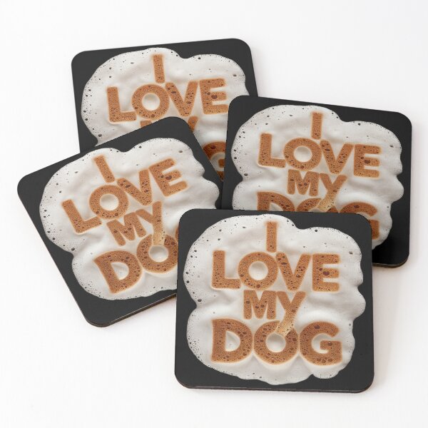 Item preview, I love my dog  designed and sold by cu-animals-te.
