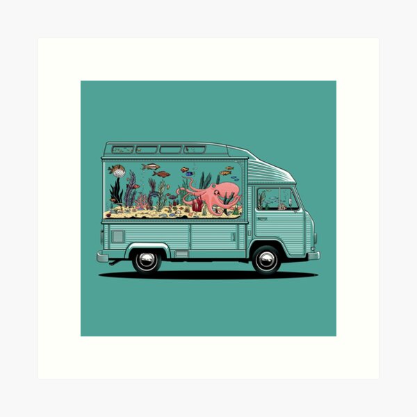 Trucktopus - Camperarium Impression artistique