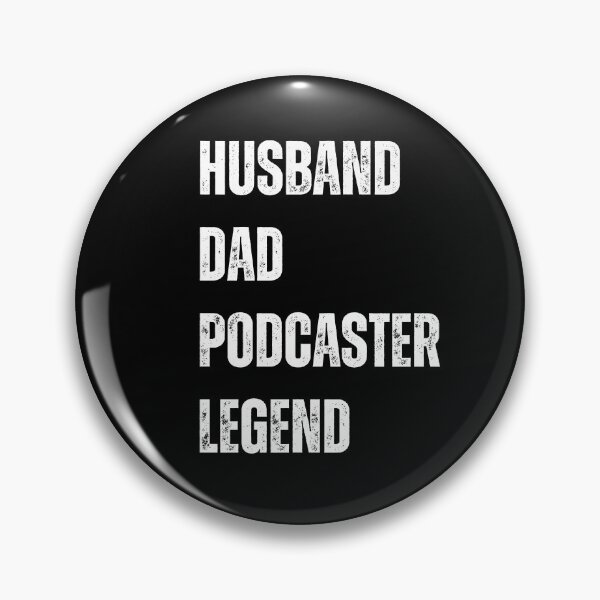 Item preview, Husband Dad Podcaster Legend designed and sold by sydney-syder.