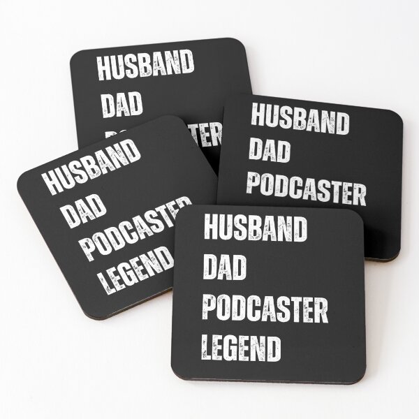 Item preview, Husband Dad Podcaster Legend designed and sold by sydney-syder.